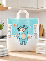 Pochette de rangement robuste pour couches bébé avec poignée Flexiloop intégrée, étanche, anti-poussière, pour garder les couches jetables propres et sèches