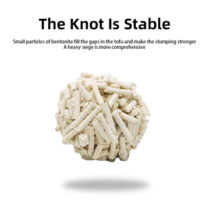 Litière pour chat extra large désodorisante pour le non suivi des bas mondes meilleur parfum mélangé de tofu - Product Image 5