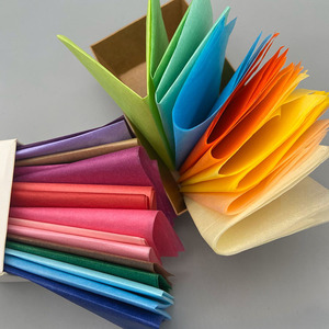 17g giấy kraft xé giấy lót một mặt mô Nhuộm trắng cho hoa màu lớp phủ mờ - Product Image 2