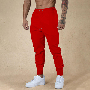 Custom Athletic Pant Workout Jogging Gym Running Training Elastic Waist <b>Trouser</b> Men's Lightweight Sweatpants With Zipper Pockets - Product Image 3