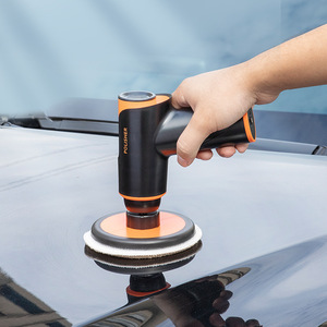 Lucidatrice Senza Fili con Pad da 6 Pollici, Strumento per Lucidatura Auto 12V, Materiale ABS Arancione - Product Image 1