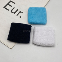 Bandeaux de poignet unisexes en coton pour le sport, le yoga et le spa, réutilisables, antidérapants, colorés, absorbants la transpiration, pour le lavage du visage