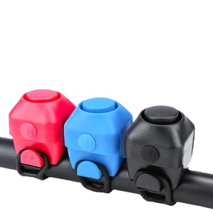 Campanelli Elettrici Impermeabili per Biciclette, Clacson Potenti per Mountain Bike, <span class=keywords><strong>Bici</strong></span> da Strada <span class=keywords><strong>e</strong></span> Monopattini, Realizzati in Plastica Resistente - Product Image 5