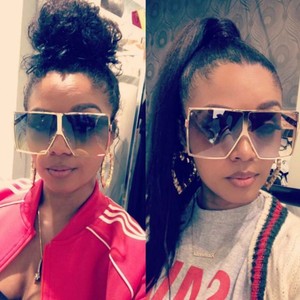 <span class=keywords><strong>Occhiali</strong></span> <span class=keywords><strong>da</strong></span> <span class=keywords><strong>Sole</strong></span> Kenbo 2020 Super Grandi e Cool con Montatura in Metallo Futuristico, Oversize Quadrati per Uomo e Donna, Colore Bianco - Product Image 6