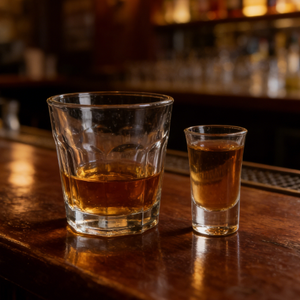 Mini verre à shot octogonal élégant et durable de 48 ml pour liqueur, tequila, brandy, <span class=keywords><strong>rhum</strong></span>, vodka, gin, saké – Idéal pour offrir - Product Image 3