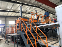 Máquina automática de fabricación de bandejas de papel de desecho HONGRUN, precio automático de la máquina de fabricación de bandejas de papel usadas