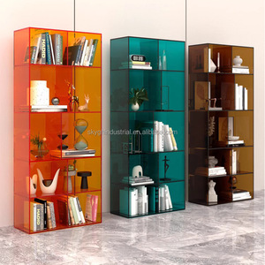 Soporte de exhibición acrílico moderno personalizado para libros cosméticos Zapatos Ropa en material plástico para tienda minorista o uso doméstico - Product Image 3