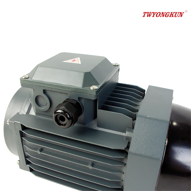 IE2 Premium Efficiency  M3AA Series 2 Pole Three Phase Induction Motor Aluminum Housing, Vertical Mount, Low Noise IP55 TEFC