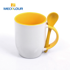Tazza per Sublimazione da 12oz con Porta Biscotti e Cucchiaio, Vendita all'Ingrosso - Product Image 2