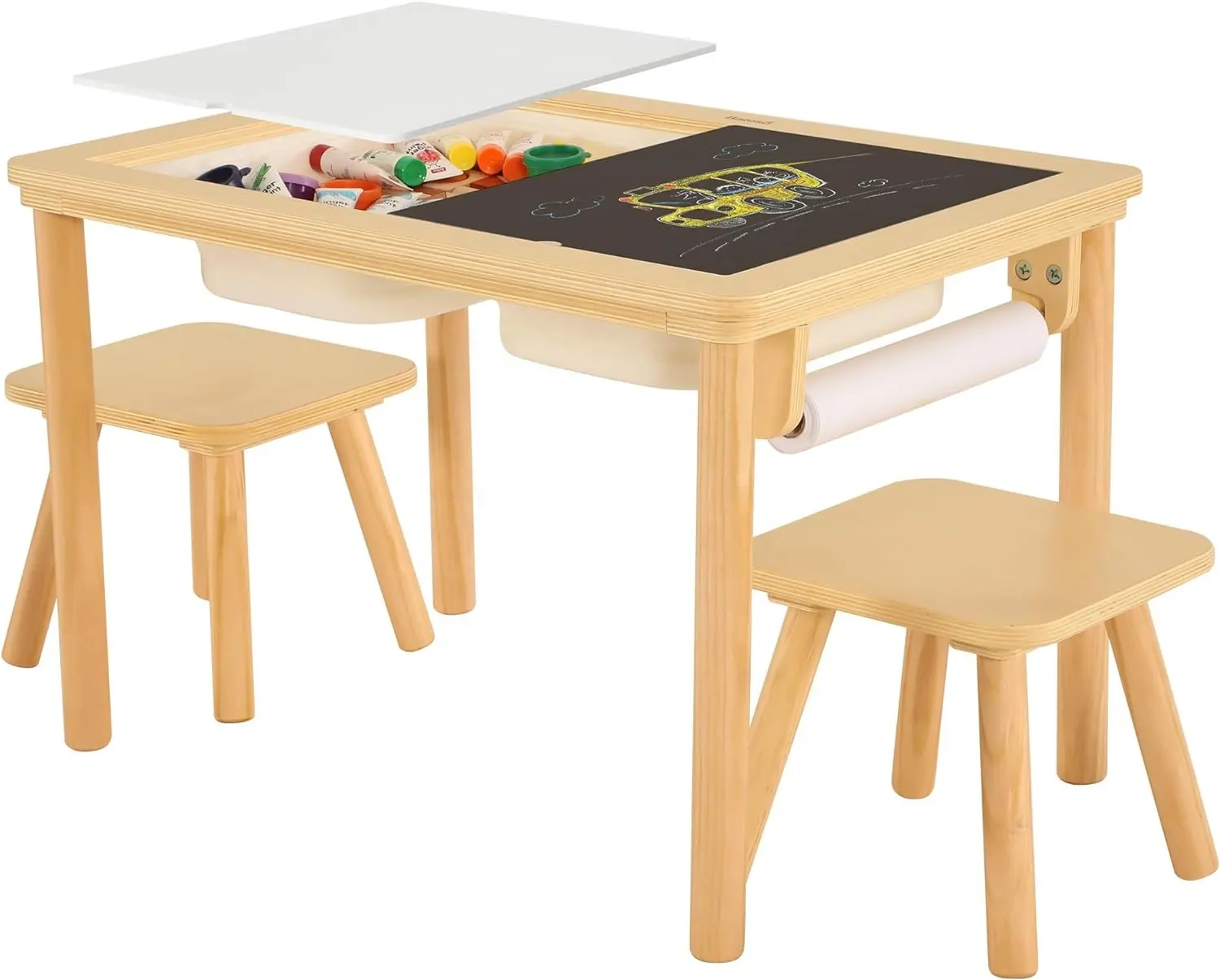 Wholesale Kids Sensory Table , Kids Sensory Table and Chairs, Sensory table for kids set of 3