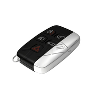 Coque de clé intelligente de remplacement à 5 boutons pour Jaguar Land Rover sans lame de clé
