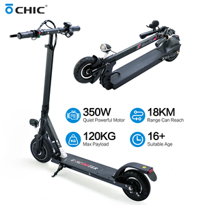 350W High-Speed <b>Scooter</b> for Adult Foldable Two Wheel With 8" Solid Tires Heavy-Duty Users QK-S09 Long Range Performance Our S09 - Product Image 1