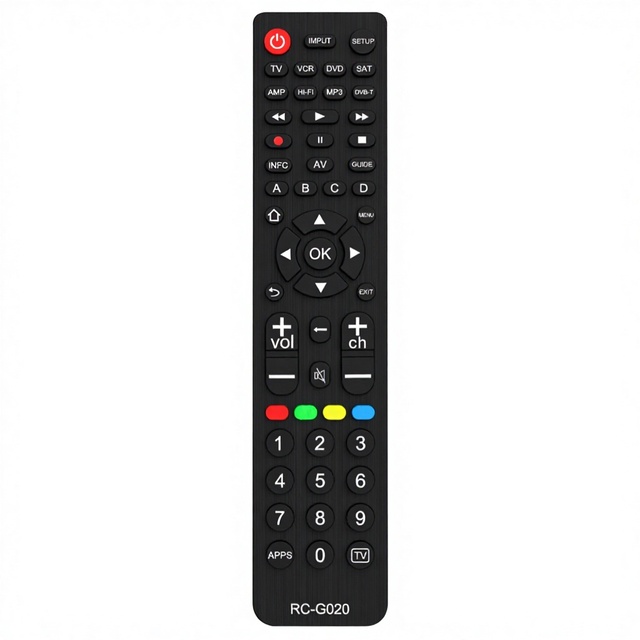 RC-G020 8-in-1 Universal TV Remote Control