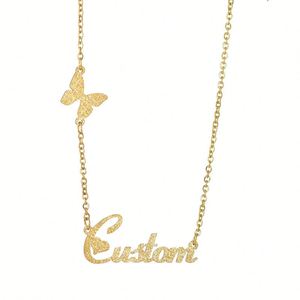 <b>Customize</b> Jewelry Stainless Steel Pendants Hawaiian Earring and 14K <b>Name</b> Plate <b>Necklace</b> Making Set - Product Image 4