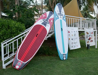 Planche à pagaie gonflable en stock planche à pagaie debout planche de surf Isup avec accessoires standard