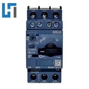 โมดูลเบรกเกอร์ป้องกันมอเตอร์แบบใหม่ รุ่น 3RV6011-0AA15 ตัวควบคุมการโปรแกรม PLC 3RV60110AA15 มีสินค้าในสต็อก - Product Image 1