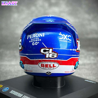 Modèle de casque de course F1 sculptural 1:5, édition saison 2025 Leclerc, ensemble de modèles de casque, décorations artisanales en résine