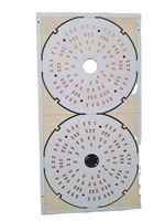 Panneau lumineux Pcb pour lumière LED 12V aluminium vierge carte Pcb cartes électroniques schéma de Circuit