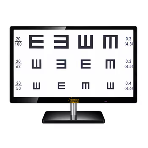 Proyector de Optotipos LED para Examen de la Vista, Monitor con Control Remoto, Tabla de Prueba de Visión Óptica LCD para Clínica Oftalmológica - Product Image 1