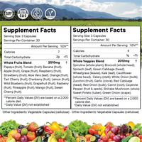 Offre Spéciale – Complément Énergétique Naturel en Capsules de Fruits et Légumes à Marque Blanche pour Renforcer l'Immunité des Adultes