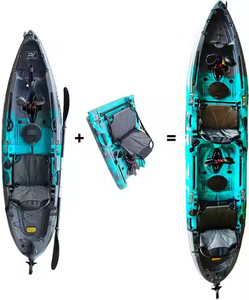 Fácil montaje Modular Kayak pesca aleta o hélice <span class=keywords><strong>Pedal</strong></span> Kayak motor Motor Kayak canoa barco con 3 sistemas <span class=keywords><strong>de</strong></span> potencia para elegir - Product Image 2