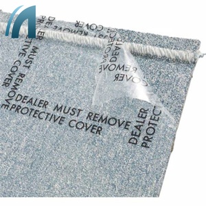 스크래치 방지 PE 접착을 가진 Easy Peel 자동차 카펫 보호 필름 임시 자동차 내부 블로우 성형 공정 - Product Image 3