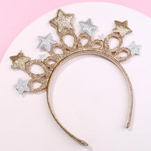 عصابة رأس للأطفال تاج إبداعي متسلسل للأطفال من البلاستيك صبياني - Product Image 5