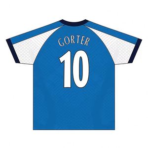 Maillot de football personnalisé rétro, ensemble uniforme, survêtement, impression numérique, 100% polyester, séchage rapide, hiver, homme adulte - Product Image 3