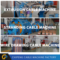 Chipeng réseau Cat5 Cat6 Cat7 Lan câble de données Machine Fabrication Production Making Machine Extrudeuse Extrusion Machine Ligne