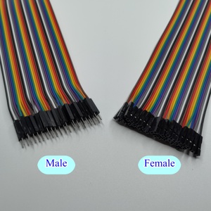 10/20/30/40/50/100Cm Dây Cáp Dẹt Dây Dupont Bo Mạch Dây Nhảy Dây Nhiều Màu Dây Ruy Băng dây Đồng - Product Image 2