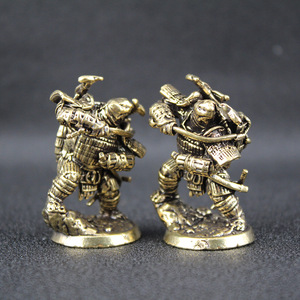 Figuras de Latón de las Tortugas Ninja, Adornos Coleccionables para Escritorio, Figuras de Juguete Unisex - Product Image 3