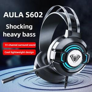 Auriculares para Juegos con Cable Aula S602 |   Controlador de 50 mm |   Luz RGB |   Micrófono con Cancelación de Ruido |   Auriculares supraaurales para PC, PS4, computadora de escritorio y portátil - Product Image 2