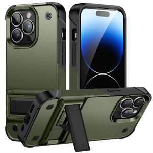 เคสแม่เหล็กพับได้แบบมีขาตั้ง 2 in 1 สำหรับ iPhone 13 14 15 16 17 Pro Max Plus รุ่น Heavy Duty สำหรับผู้ชาย - Product Image 2