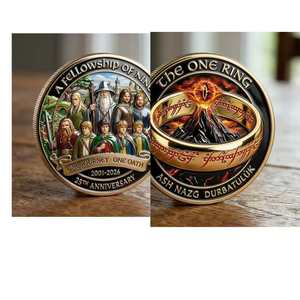 Moneda Conmemorativa del <span class=keywords><strong>25</strong></span> Aniversario de El Señor de los Anillos: Un Viaje, Un Anillo (2001-2026) - Product Image 2