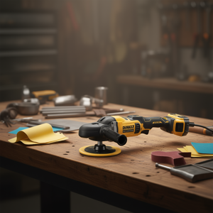 Pulidora Rotativa DeWalt de 18 V, 125-180 mm, 800-2200 rpm, Motor sin Escobillas - Product Image 3