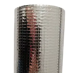 Meerlagige Aluminiumfolie Versterkt Met Glasvezel/Geweven Gaas Reflecterende Thermische Isolatie Bouwmateriaal Gericht