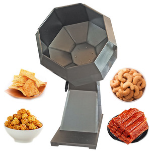 Công Suất Nhỏ Octagon Trống Khoai Tây Chiên Khoai Tây Chiên Khoai Tây Chiên Thịt Rong Biển Gà Thực Phẩm Ngô <span class=keywords><strong>Puff</strong></span> Snack Gia Vị Máy - Product Image 1