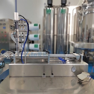 Machine de remplissage horizontale semi-automatique manuelle pour crème, confiture, savon liquide, pâte et gel, shampoing – Direct Usine - Product Image 5
