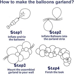 Customizable Latex Balloon Garland Arch Eco-Friendly Birthday Graduation Christmas Decor for Commercial Parties Holidays Bulk - Product Image 4