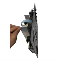 Module d'amplificateur de plaque numérique professionnel de classe D haute puissance Mellisong avec DSP pour système de haut-parleurs PA 2.1 avec caisson de basses 800+2x400W