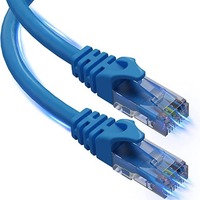 Kabel Patch UTP Cat6 Cat8 Cat5 Ultra ramping biru kustom kabel Lan Ethernet 8P8C RJ45 berbagai warna untuk kabel komunikasi