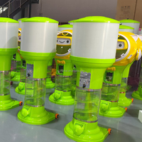 Machine distributrice de bonbons et de capsules de 75mm-100mm pour balles rebondissantes, jouets et bonbons gélifiés, à monnayeur