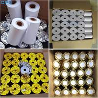 Muestra Gratuita de Papel Térmico Premium de 80 mm y 57 mm para Terminales de Punto de Venta/Cajeros Automáticos, Papel para Cajas Registradoras, Impresión de Tamaño Personalizado, Materia Prima