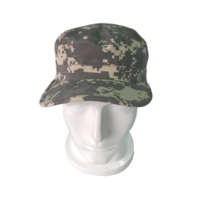 Gorra de Béisbol Táctica de Camuflaje Ajustable Negra para Exteriores, Gorra de Camuflaje Cadet, Gorra Táctica de Camuflaje BDU para Viajes