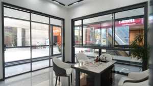 Hệ thống nhôm lõi chống ăn mòn cho mục nhập hiện đại sử dụng thương mại bền 195mm khung cửa nặng - Product Image 6