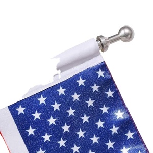 Drapeaux de moto personnalisés à sublimation numérique double face imperméables, vente chaude d'usine à prix abordable - Product Image 3