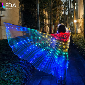 LEDA Nuevo Diseño, Barra de Baile LED, Alas de Mariposa para Danza del Vientre, Accesorios de Iluminación para Espectáculos, 360 Grados, para Adultos - Product Image 2