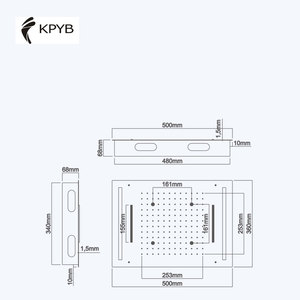 <span class=keywords><strong>Chrome</strong></span> Musique Coloré Plafond Pluie Cascade Pommeau De Douche Romantique SUS304 Pluie Douche Avec Lumière Led - Product Image 6