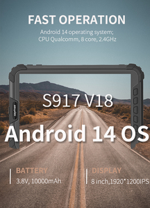 แท็บเล็ต SENTER ขนาด 8 นิ้ว กันน้ำมาตรฐาน IP67 ทนทาน พร้อม GPS, NFC ในตัว, หน่วยความจำ 8GB 128GB ระบบปฏิบัติการ Android 14 รองรับ 4G อ่านได้ในแสงแดด - Product Image 3