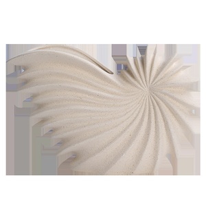 Florero de cerámica nórdico moderno, diseño transfronterizo blanco esmerilado, decoración suave creativa para sala de estar, esmalte mate para el hogar - Product Image 5